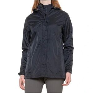 Cambridge Dry Goods Womens Hooded Rain Jacket Waterproof Outerwear Size M
